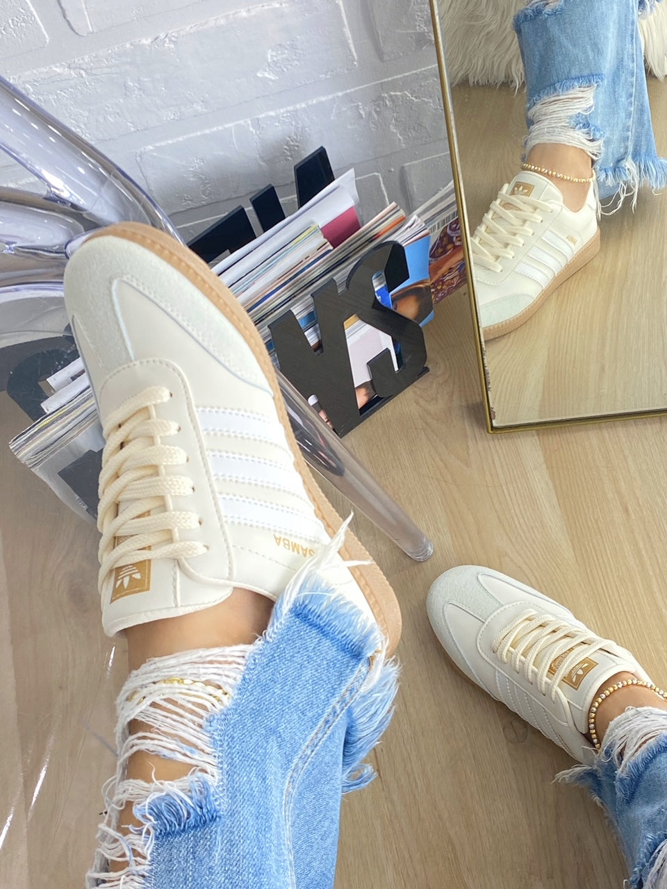 Tenis Samba Vainilla: El Toque de Estilo que Transforma Tu Camino! Nuevo Modelo