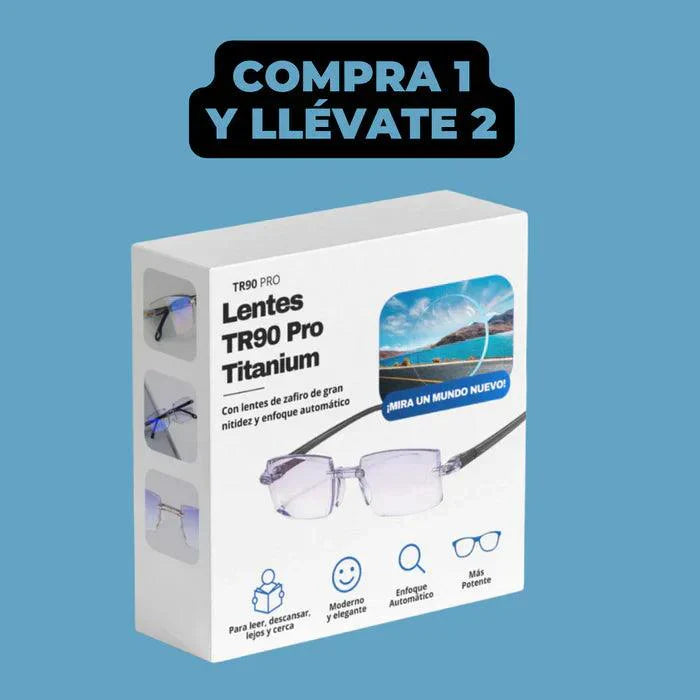 Gafas TR90 Pro Titanium! COMPRA 1 Y LLEVE 2 + Solo pagas cuando recibes el producto 🚚  Envío gratis.